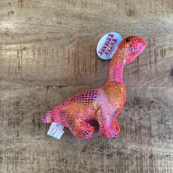 Fuzzy Friends Pink Color Change Dinosaur Plush Stuffed Animal 12inches - Picture 3 of 6